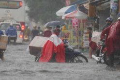 Giao thông Sài Gòn rối loạn trong cơn mưa lớn cuối tuần