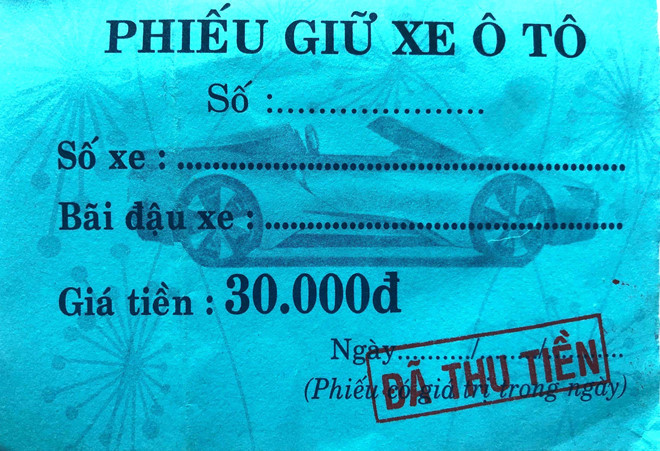 7. Phiáº¿u giá»¯ Ã´ tÃ´ â€œ3 khÃ´ngâ€ Ä‘Æ°a khÃ¡ch sau khi nháº­n tiá»n â€œtÆ°Æ¡iâ€