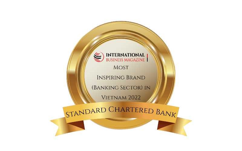 Standard Chartered được vinh danh “Thương hiệu truyền cảm hứng nhất tại Việt Nam” năm 2022