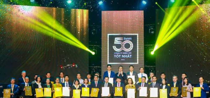 Nhựa Bình Minh được vinh danh trong danh sách 50 công ty niêm yết tốt nhất 2022