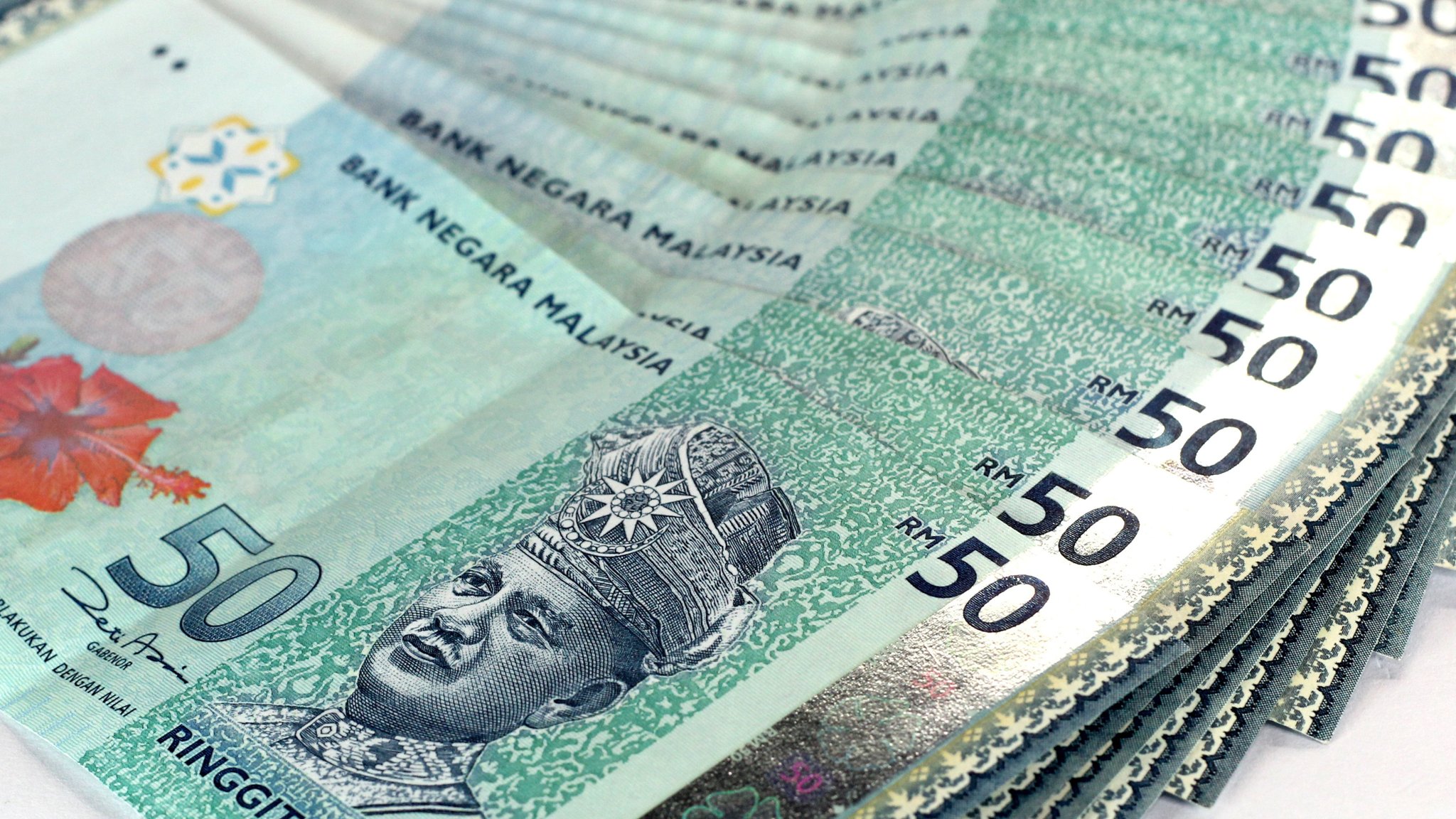 Đồng nội tệ Malaysia giảm xuống mức thấp nhất 7 tháng so với USD