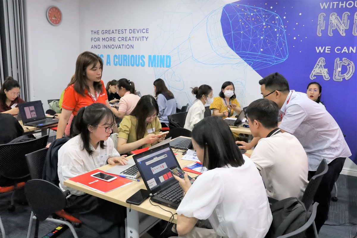 MSB BUG HUNTING 2023 đã thu hút được sự quan tâm của hơn 400 thí sinh tại Hà Nội. Ảnh: MSB.