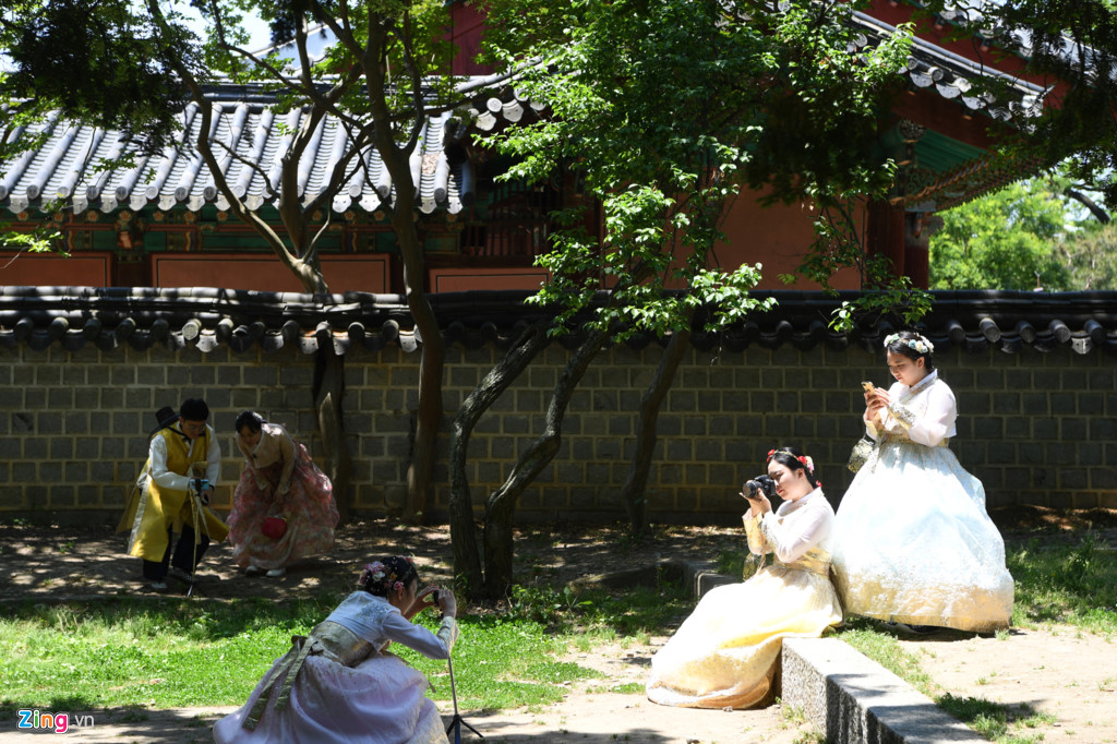 Thiếu nữ xinh đẹp trong trang phục hanbok Hàn Quốc hình ảnh 5 Thieu nu xinh dep trong trang phuc hanbok Han Quoc hinh anh 5
