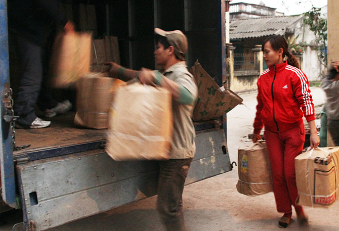 Làng hương Cao Thôn ngày giáp Tết