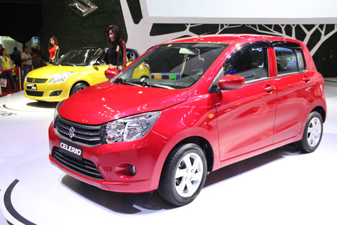 Suzuki Celerio, một trong những tân binh hatchback hạng A ra mắt tại triển lãm VMS 2017.