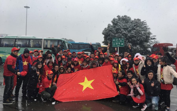 U23 Việt Nam, U23 Uzbekistan, s&acirc;n Thường Ch&acirc;u,WAGs