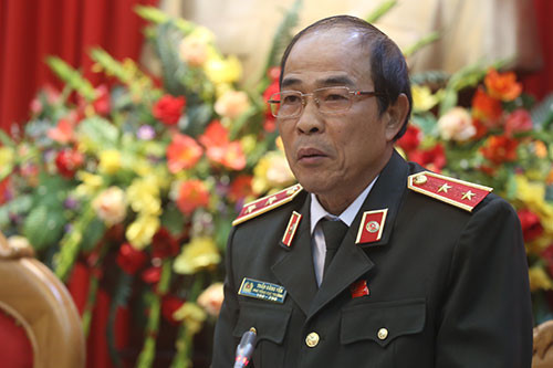 Trung tướng Trần Đăng Yến. Ảnh: Bá Đô