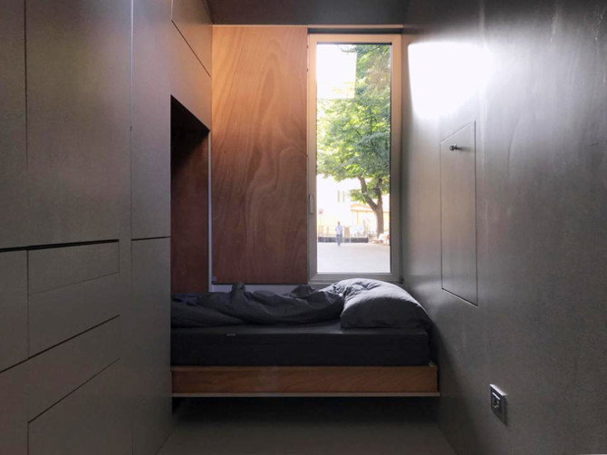 Căn nhà 9 m2 có đủ mọi tiện ích