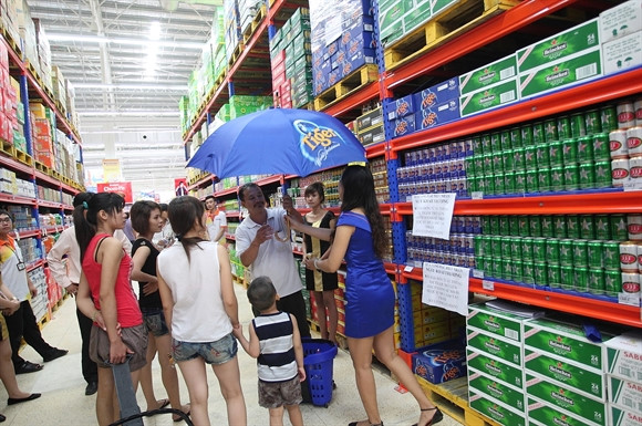 Thaibev chia lại bàn tiệc bia Việt Nam Thaibev chia lai ban tiec bia Viet Nam