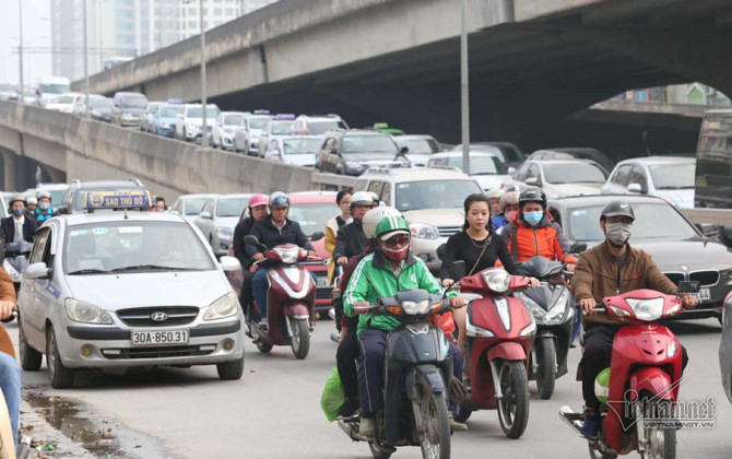 tắc đường,an to&agrave;n giao th&ocirc;ng,H&agrave; Nội