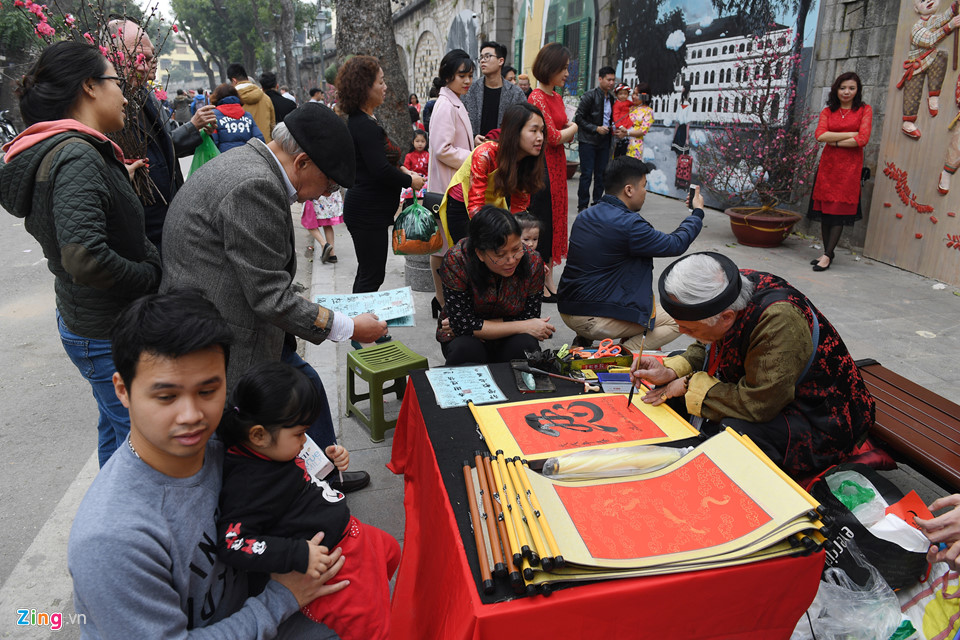 Hinh anh khac la cua Ha Noi chieu 30 Tet hinh anh 12