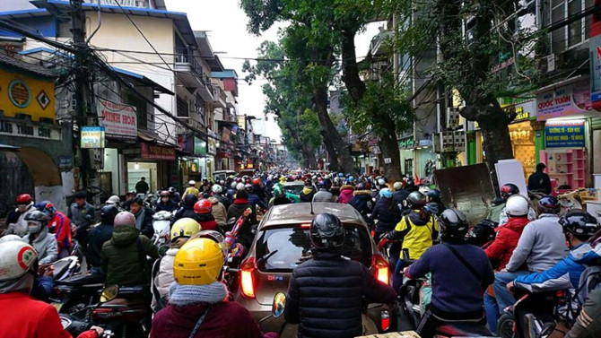 tắc đường