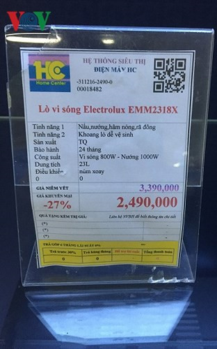 canh giac khi mua hang dien may giam gia toi 50% sau tet hinh 9