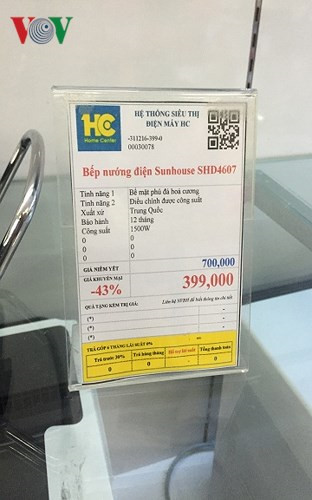 canh giac khi mua hang dien may giam gia toi 50% sau tet hinh 13