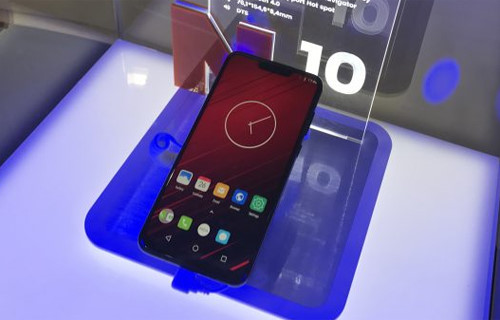 Smartphone mang tên Nove N10 với thiết kế học từ iPhone X.