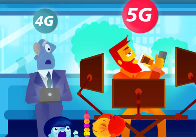 3 ưu điểm siêu việt của kết nối 5G sẽ đè bẹp 4G ngay tức thì - Ảnh 2. 3 ưu điểm siêu việt của kết nối 5G sẽ đè bẹp 4G ngay tức thì - Ảnh 2.