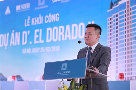 Tan Hoang Minh khoi cong du an tren &ldquo;dat vang&rdquo; ben Ho Tay - D&rsquo;. El Dorado II