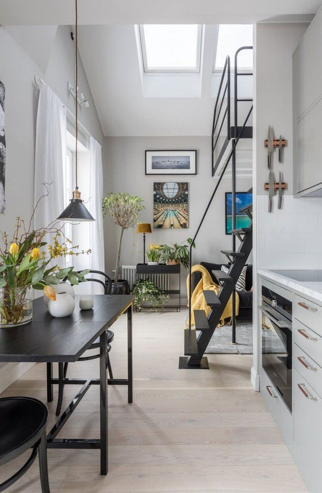 Căn hộ 34m2 như có phép màu lôi cuốn đến kỳ lạ - Ảnh 3. Căn hộ 34m2 như có phép màu lôi cuốn đến kỳ lạ - Ảnh 3.