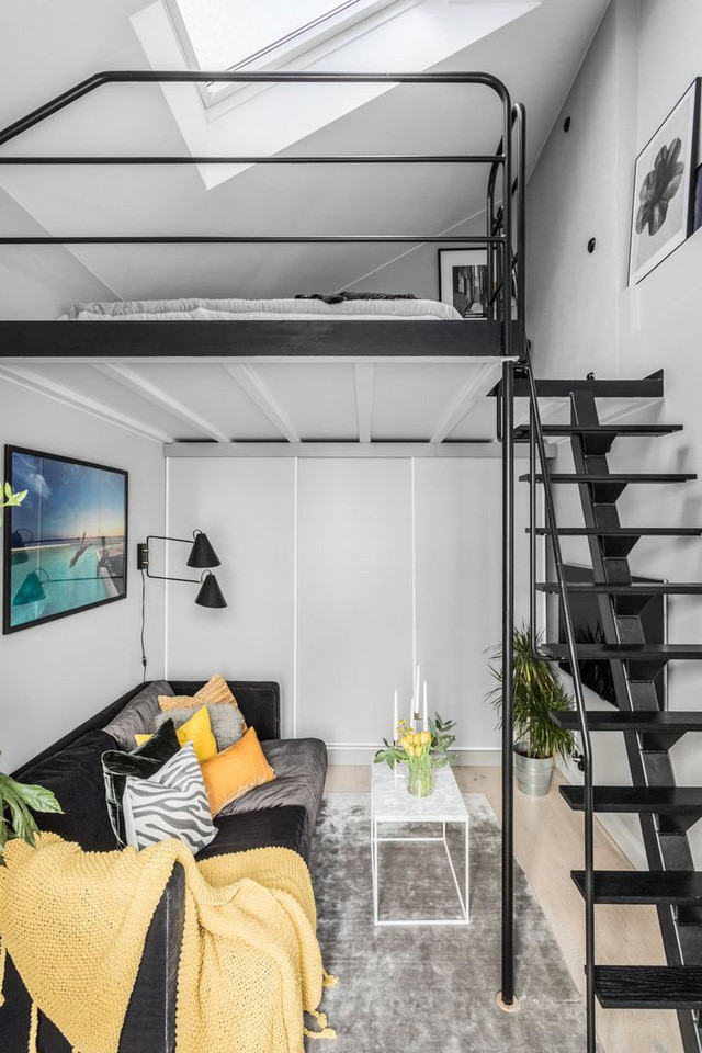 Căn hộ 34m2 như có phép màu lôi cuốn đến kỳ lạ - Ảnh 5. Căn hộ 34m2 như có phép màu lôi cuốn đến kỳ lạ - Ảnh 5.