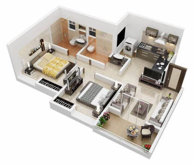 Những mẫu nh&agrave; 1 tầng đẹp dưới 500 triệu cho vợ chồng trẻ &iacute;t tiền - ảnh 1
