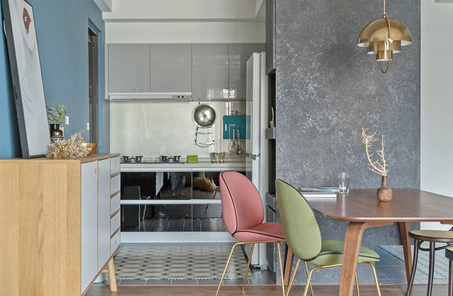  Căn hộ nhỏ vỏn vẹn 35m&sup2; trang tr&iacute; theo phong c&aacute;ch Retro đẹp m&ecirc; mẩn của cặp vợ chồng trẻ - Ảnh 9.