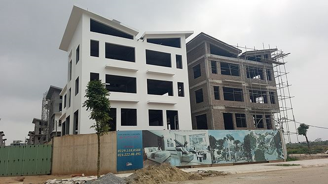Toàn cảnh khu 26 biệt thự 'khủng' không phép giữa Thủ đô - ảnh 3