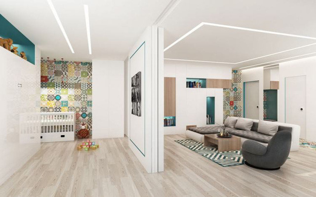 Căn hộ 55m2 thiết kế đơn giản, phóng khoáng khiến ai cũng phải trầm trồ, thán phục - Ảnh 8. Căn hộ 55m2 thiết kế đơn giản, phóng khoáng khiến ai cũng phải trầm trồ, thán phục - Ảnh 8.