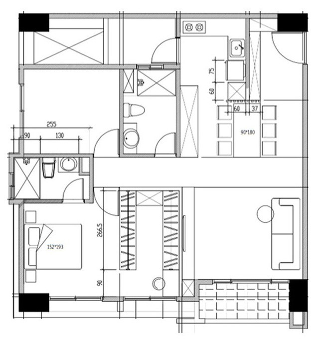  Căn hộ nhỏ vỏn vẹn 35m&sup2; trang tr&iacute; theo phong c&aacute;ch Retro đẹp m&ecirc; mẩn của cặp vợ chồng trẻ - Ảnh 2.