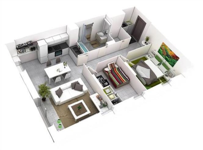 Những mẫu nh&agrave; 1 tầng đẹp dưới 500 triệu cho vợ chồng trẻ &iacute;t tiền - ảnh 6