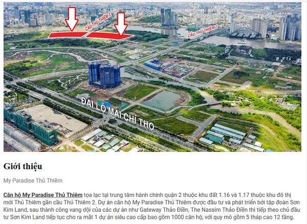 Khu đô thị mới Thủ Thiêm,môi giới,mạo danh,lừa đảo