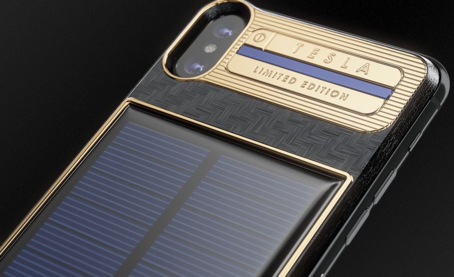 iPhone X Tesla dùng pin năng lượng mặt trời giá hơn 4.000 USD - Ảnh 2. iPhone X Tesla dùng pin năng lượng mặt trời giá hơn 4.000 USD - Ảnh 2.