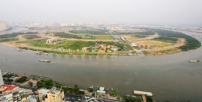 Cận cảnh đại c&ocirc;ng trường tr&ecirc;n b&aacute;n đảo Thủ Thi&ecirc;m - ảnh 1