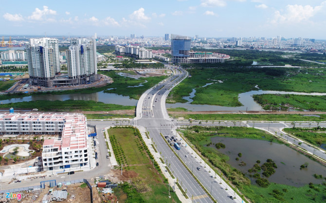 4 con duong 1.000 ty/km o Thu Thiem dang lam den dau? hinh anh 16