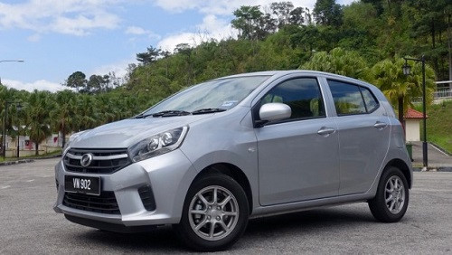 D&ograve;ng xe gi&aacute; rẻ nội địa Perodua Axia của Malaysia. Ảnh: Drivesafe.