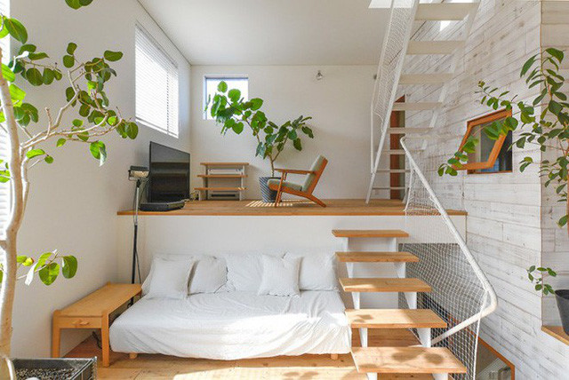 Ng&ocirc;i nh&agrave; phố 43m&sup2; đẹp thanh b&igrave;nh với s&acirc;n vườn xanh m&aacute;t c&acirc;y cỏ của gia đ&igrave;nh trẻ ở ngay thủ đ&ocirc; Tokyo, Nhật Bản - Ảnh 4.