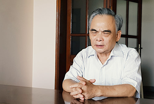 Chủ tịch Vinaxuki, giỠđã ở độ tuổi 76 nhưng vẫn mơ vỠchiếc ôtô nội địa hóa. Ảnh: TB