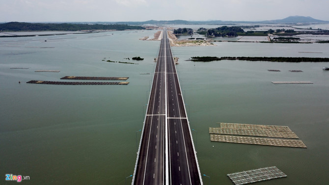 Toan canh cao toc rut ngan 50 km duong tu Ha Noi toi Ha Long hinh anh 2