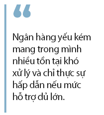 Không dễ bán ngân hàng yếu kém Khong de ban ngan hang yeu kem