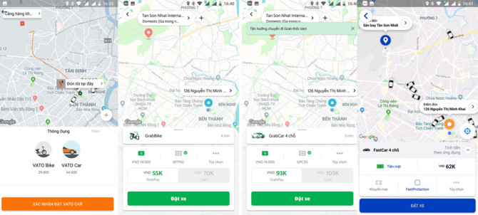 Grab bị tố độc quyá»n giá cao, hãng má»›i kéo vạn tà i xế nhảy và o tranh khách
