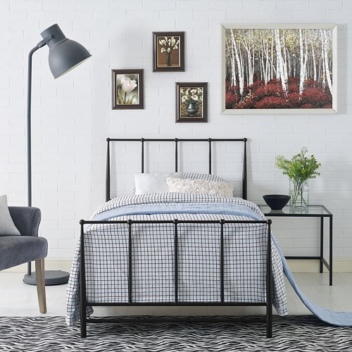 phong ngu mang phong cach rustic hinh 2