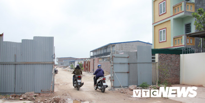 Anh: Cong trinh trai phep tren dat quoc phong