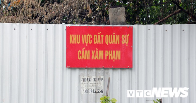 cong trinh trai phep tren dat quoc phong