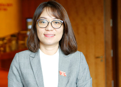 Đại biểu Phạm Thị Minh Hiền.