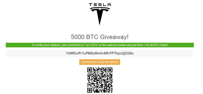 Mao danh Elon Musk de lua tang Bitcoin, Tesla Model 3 hinh anh 2