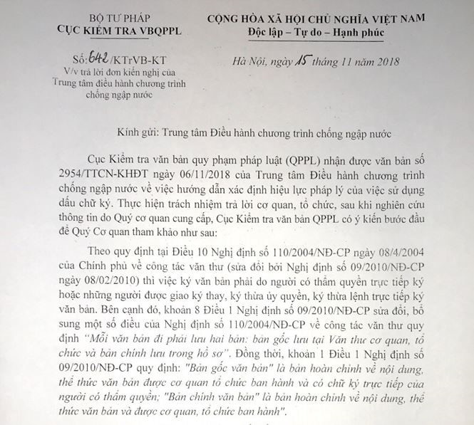 Siêu dá»± án chống ngáºp: Bá»™ Tư pháp ‘thổi còi’ tư vấn giám sát hợp đồng - ảnh 1