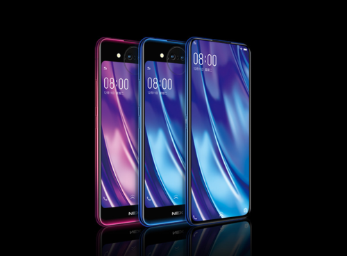 Vivo Nex với hai m&agrave;n h&igrave;nh hiển thị.