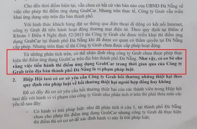 8 hãng taxi Äà Nẵng ‘liên thủ’ kiện Grab ra tòa