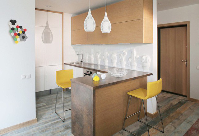 C&aacute;ch sử dụng m&agrave;u sắc gi&uacute;p căn hộ vỏn vẹn 25m&sup2; n&agrave;y đẹp đến bất ngờ - Ảnh 10.