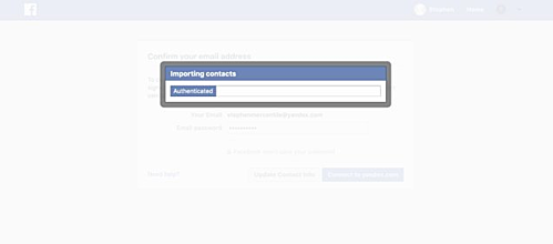 Facebook đòi ngưá»i dùng cung cấp máºt khẩu email - 1