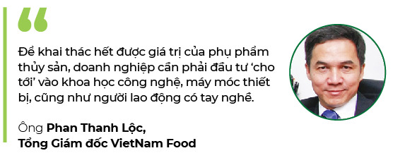 Chế biến phụ phẩm thủy sản: Khoảng trống tỷ đô Che bien phu pham thuy san: Khoang trong ty do